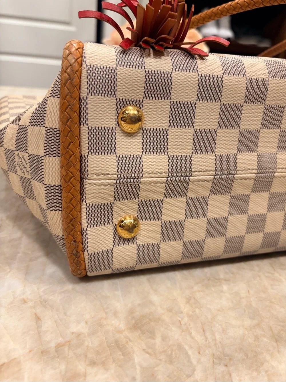 Louis Vuitton Propriano Handbag Damier